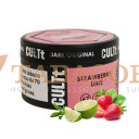 Тютюн для кальяну CULTt Strong DS67 Strawberry Lime (Полуниця, лайм) 100 гр. Фото.